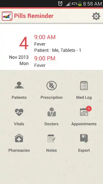 Play Pills Reminder - Health Help Reminder  and enjoy Pills Reminder - Health Help Reminder with UptoPlay
