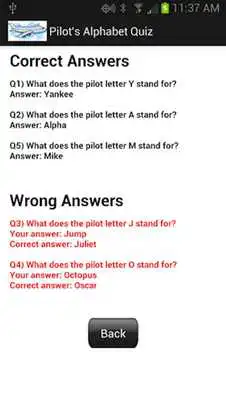 Play Pilots Alphabet Quiz