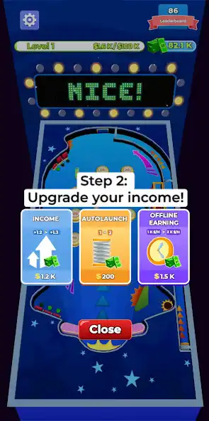 Play Pinball Merge Idle as an online game Pinball Merge Idle with UptoPlay