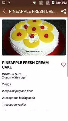 Play Pineapple Cake Recipe Play Pineapple Cake Recipe