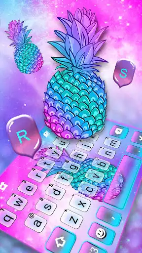 Play Pineapple Galaxy Theme as an online game Pineapple Galaxy Theme with UptoPlay