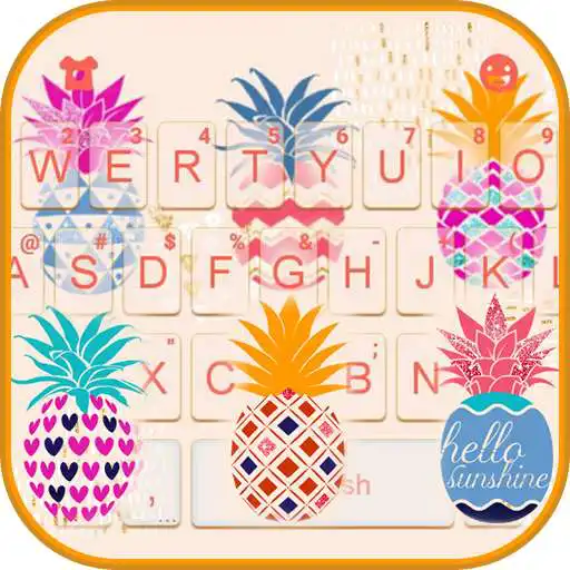 Play Pineapple Keyboard Theme APK