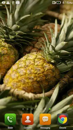 Play Pineapple Live Wallpaper