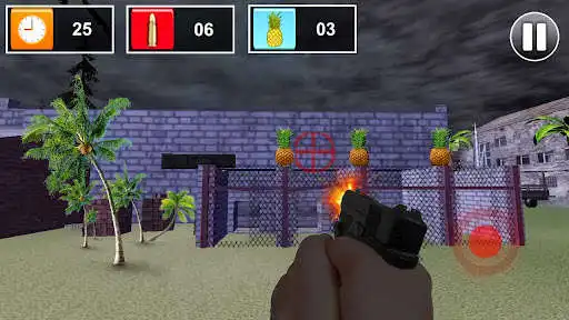 Play Pineapple Shoot Games 3D as an online game Pineapple Shoot Games 3D with UptoPlay