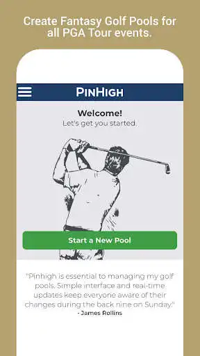 Play PinHigh - Fantasy Golf  and enjoy PinHigh - Fantasy Golf with UptoPlay