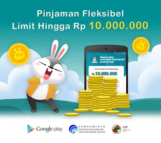 Play Pinjaman Kelinci - KTA Terbaik  and enjoy Pinjaman Kelinci - KTA Terbaik with UptoPlay