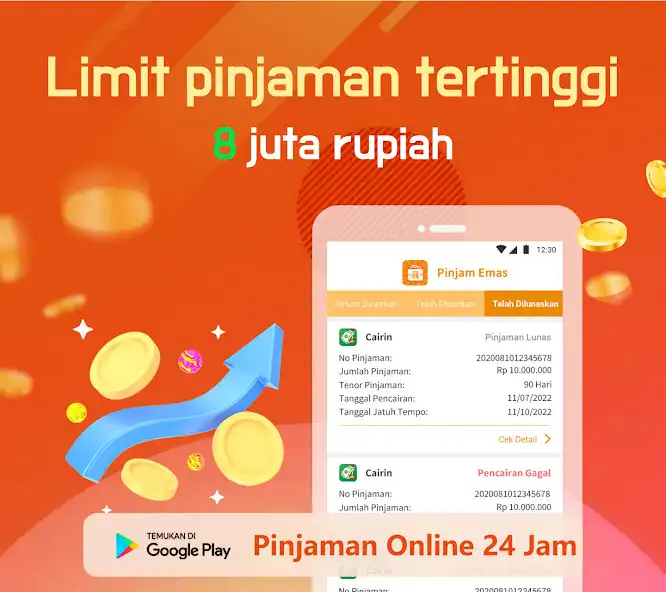 Play Pinjam Emas–KTA Aman as an online game Pinjam Emas–KTA Aman with UptoPlay