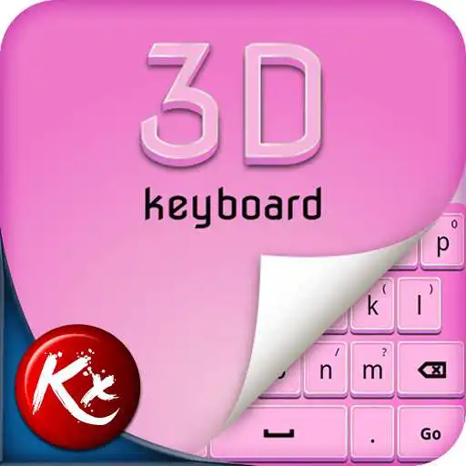 Free play online Pink 3D Keyboard  APK
