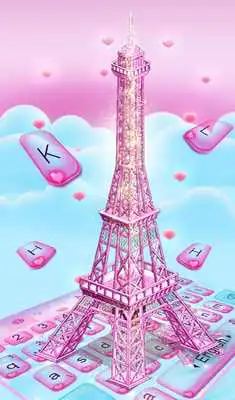 Play Pink 3D Paris Eiffel Tower