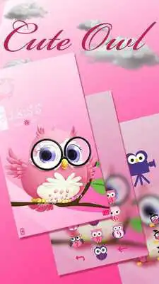 Play Pink anime cute owl theme