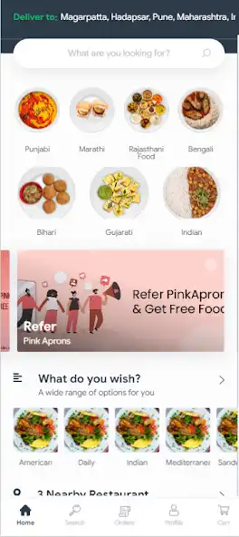Play PinkAprons-Order Ghar Ka Khana as an online game PinkAprons-Order Ghar Ka Khana with UptoPlay