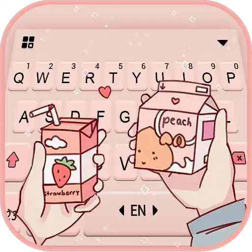 Play Pink Berry Cheers Keyboard Background APK