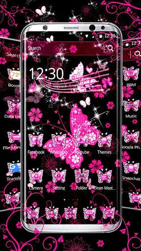 Play Pink Black Butterfly Theme