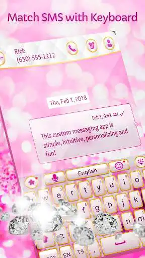 Play APK Pink bling glitter keyboard and SMS theme  and enjoy Pink bling glitter keyboard and SMS theme with UptoPlay com.flash.sms.app <br><br> We want to know what you think of our pink bling glitter theme so please leave us a RATING and a COMMENT. If you see any errors please email us so we can improve pink bling glitter theme. Download this free app now and get started with this amazing pro theme for your phone! </div><br><br><br><a title= 