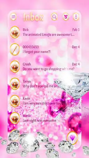 Play APK Pink bling glitter keyboard and SMS theme  and enjoy Pink bling glitter keyboard and SMS theme with UptoPlay com.flash.sms.app <br><br> We want to know what you think of our pink bling glitter theme so please leave us a RATING and a COMMENT. If you see any errors please email us so we can improve pink bling glitter theme. Download this free app now and get started with this amazing pro theme for your phone! </div><br><br><br><a title= 