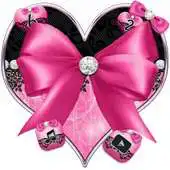 Free play online Pink Bow Diamond Glitter Theme APK Free play online Pink Bow Diamond Glitter Theme APK