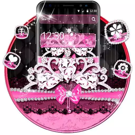 Run free android online Pink Bow Lace Theme APK Run free android online Pink Bow Lace Theme APK
