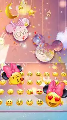 Play Pink Bow Minnies Keyboard