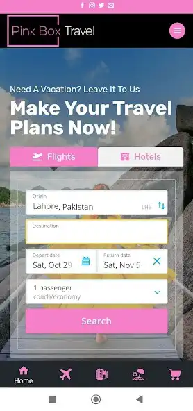 Play Pink Box Travel as an online game Pink Box Travel with UptoPlay