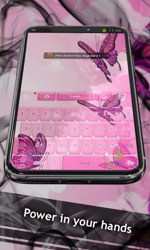 Play Pink Butterflies Keyboard