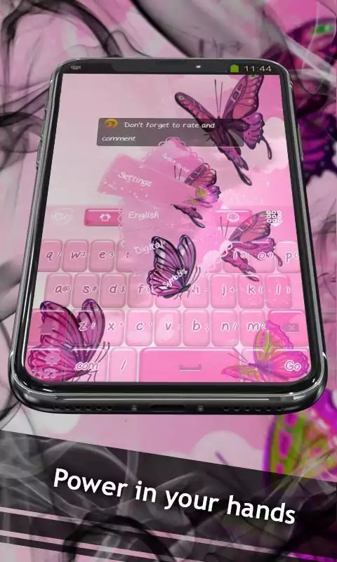 Play Pink Butterflies Keyboard