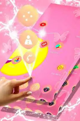 Play Pink Butterfly Launcher