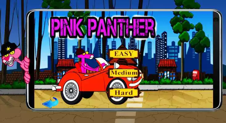 Play Pink Car Panter Drive