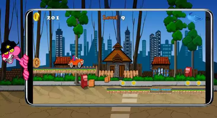 Play Pink Car Panter Drive