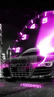 Play Pink Car Speedometer