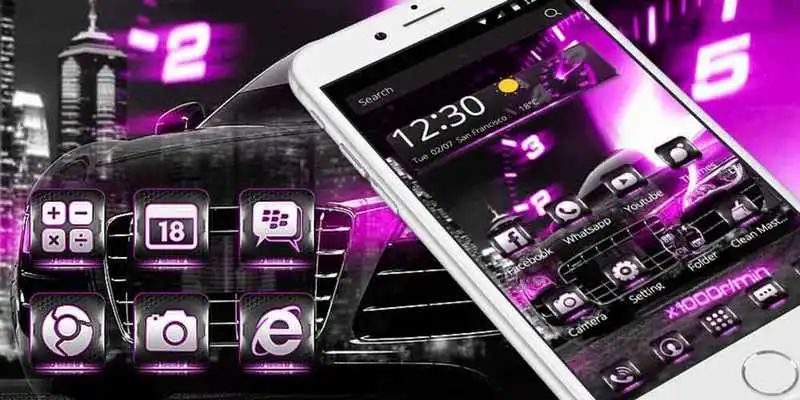 Play Pink Car Speedometer