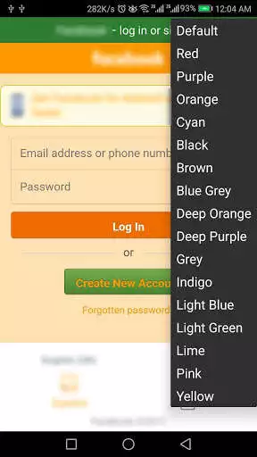 Play Pink Color for Facebook