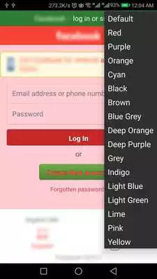 Play Pink Color for Facebook