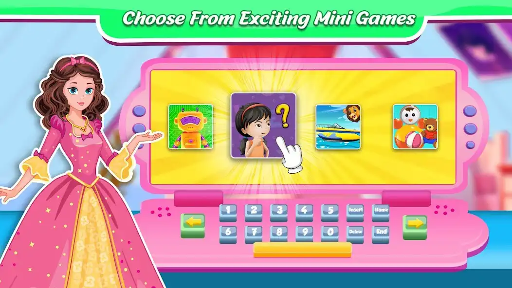 Play Pink Computer Games for Kids as an online game Pink Computer Games for Kids with UptoPlay