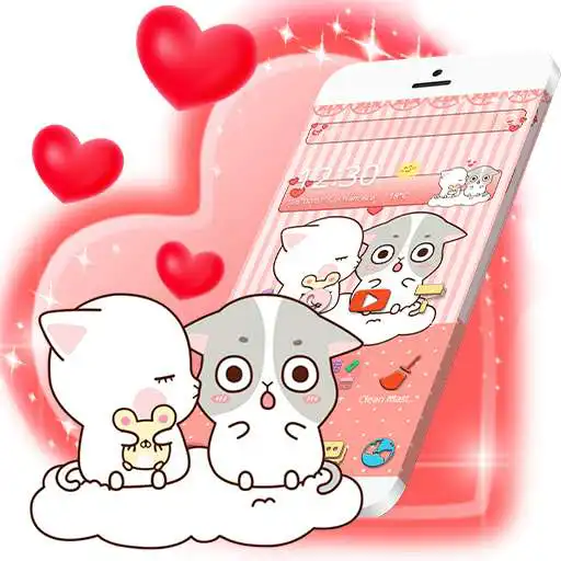Run free android online Pink Cute Kitty Lover Theme APK Run free android online Pink Cute Kitty Lover Theme APK