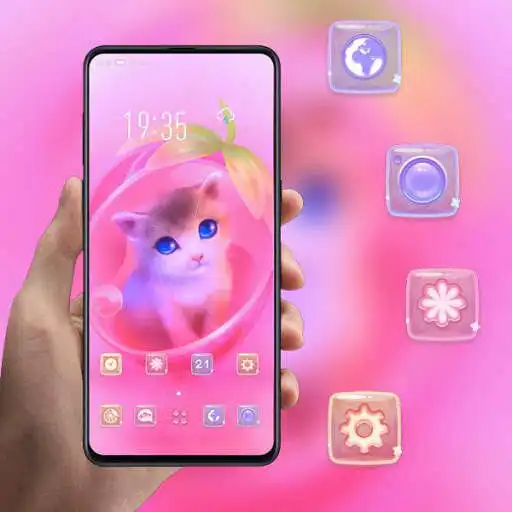 Play Pink Cute Kitty Theme Lovely Cup Cat  and enjoy Pink Cute Kitty Theme Lovely Cup Cat with UptoPlay