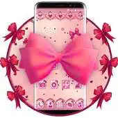 Free play online Pink Cute Love Bow Theme APK