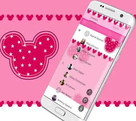 Play Pink Cute Micky Theme Play Pink Cute Micky Theme