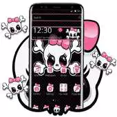 Free play online Pink Cute Skull Theme APK Free play online Pink Cute Skull Theme APK