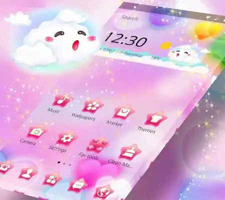 Play Pink Cute White Cloud Twinkle Theme