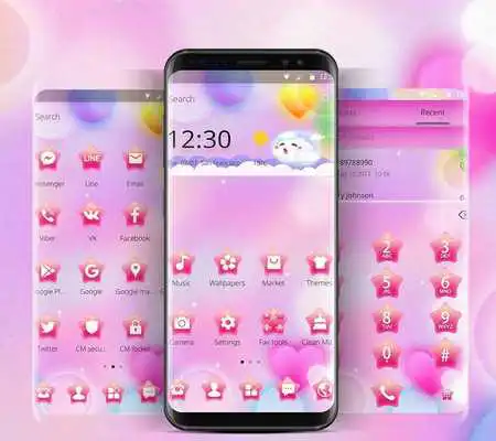 Play Pink Cute White Cloud Twinkle Theme