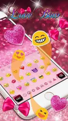 Play Pink Diamond Bowknot Keyboard