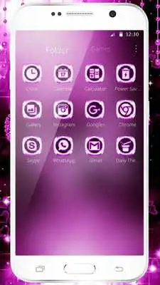 Play pink diamond butterfly theme