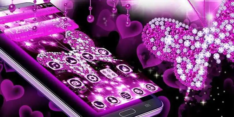 Play pink diamond butterfly theme