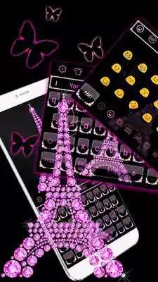 Play Pink Diamond Eiffel Tower Keyboard Theme Play Pink Diamond Eiffel Tower Keyboard Theme