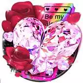 Free play online Pink Diamond Rose Card Theme APK Free play online Pink Diamond Rose Card Theme APK