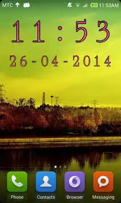 Play Pink Digital Clock