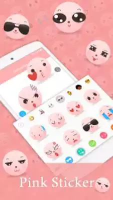 Play Pink Emoji - Emoji Sticker