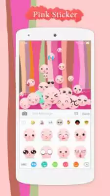 Play Pink Emoji - Emoji Sticker