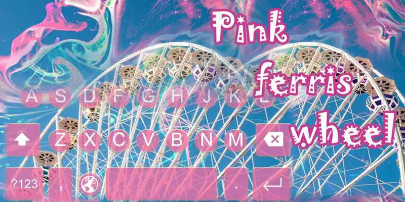 Play Pink Ferris Wheel Keyboard Gif Play Pink Ferris Wheel Keyboard Gif