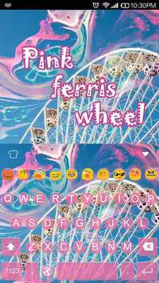 Play Pink Ferris Wheel Keyboard Gif Play Pink Ferris Wheel Keyboard Gif